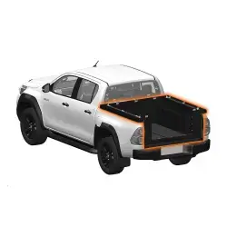 Plateforme ModCAP Alu-Cab Drive Off pour double cabine